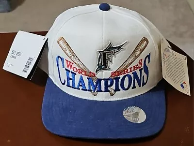 Vintage Florida Marlins World Series Champions Starter Snapback • $57