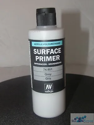 Acrylicos Vallejo Surface Primer Air Grey 200 Ml Bottle For Miniatures Models • $18.99