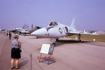 #Z60 - J Vintage 35mm Slide Photo- Military Jet Airplane - 1974 • $5.50