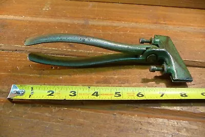 Vintage Sheet Metal Bending Pliers Duct Work Hand Tool • $27