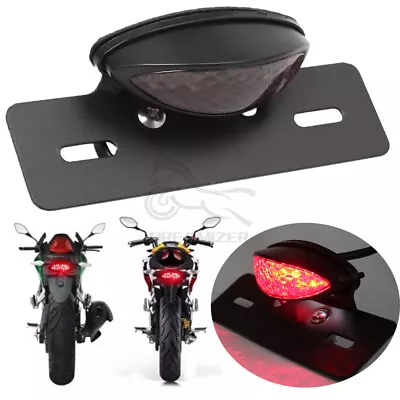 Motorcycle LED Turn Signal Brake Tail Light For Harley Bobber Chopper Cafe Racer • $15.19