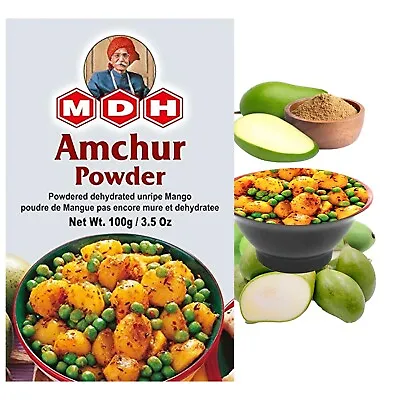 Mdh Amchur Powder – Powdered Dehydrated Unripe Mango - 100g • £3.99