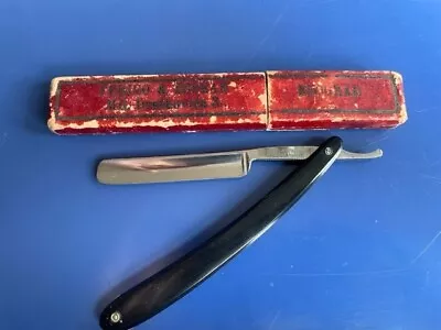 Vintage C.V. Heljestrand Eskilstuna Sweden Straight Razor Steel • $19.99