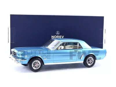 Norev 1/18 - Ford Mustang Hard Top Coupe - 1965 - 182800 • $99.95