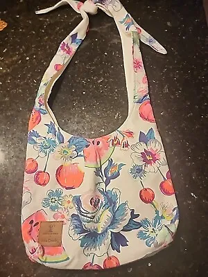 Vera Bradley Rose Garden Picnic Watermelon Tote Bag Purse New Hope Girls Fruity  • $25