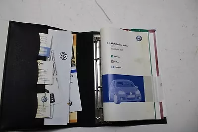 2007 Volkswagen Golf GTI Owner's Manual Book  Case Maintenance • $29.44