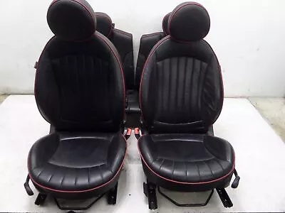 08-14 Mini Clubman JCW Black Leather Seats Heated John Cooper Works S R55 F&R... • $759.98