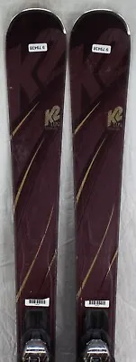 18-19 K2 Tough Luv Used Women's Demo Skis W/Bindings Size 153cm #979438 • $199