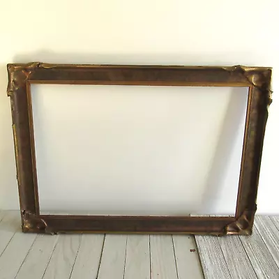 Vintage /Antique Frame Pie Crust Bat Wing Ornate/Victorian/Gesso/Wood • $64.99