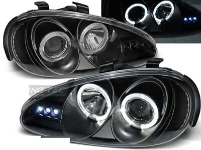 Projecteurs For Mazda MX3 91-98 Angel Eyes Noir CA LPMA02WP XINO CA • $373.55