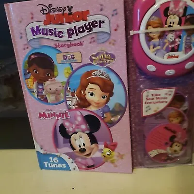 Sofias The Fist Mcstuffins Minnie Curriculum Preschool Story Book With CD PLAYER • $45