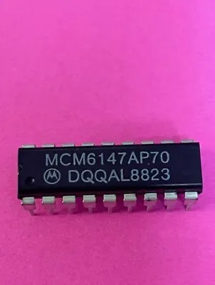  Motorola MCM6147AP70 18-Pin Integrated Circuit Eprom New Quantity-88 Pieces • $6