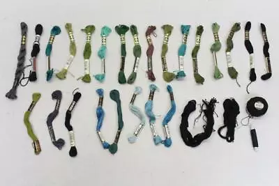 £12.49 • Buy 27 X Embroidery Threads Assorted Colours ANCHOR DMC VENUS Sewing Crafts T19