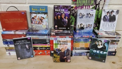 £35 • Buy BBC/ITV DVD Job Lot - Dickens Waterloo Doctor Who Merlin Summer Wine Morse Lewis