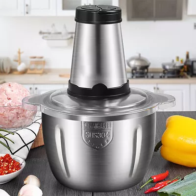 Electric Meat Grinder 3L Food Processor Fruit Blender Chopper Sausage Maker U6B1 • $27.99