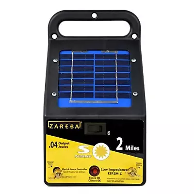 Zareba ESP2M-Z Solar Powered Low Impedance Electric Fence Charger - 2 Mile...  • $181.10