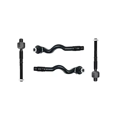 4 Pc New Front Inner And Outer Tie Rod End Links Fits BMW E36 E46 Z4 3 Series • $34.55