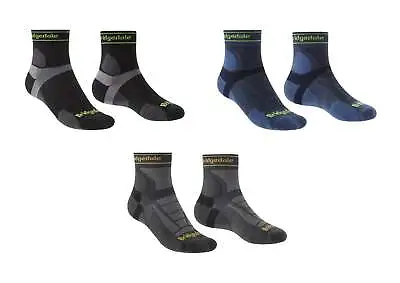 Bridgedale Men's Ultra Light T2 Merino Sport 3/4 Crew Sock 710201 Assorted • $21.78