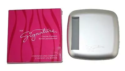 NIB Mary Kay Signature Custom Compact New Mocha Blush Cheek Color Duet MK Brush • $29.99