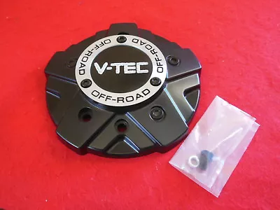 V-Tec Off-Road Custom Wheel Center Cap C-394-6CL LG1008-23 NEW WITH BOLT • $26.96