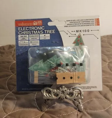 VELLEMAN Electronic Christmas Tree Kit MK100: Unassembled  • $12