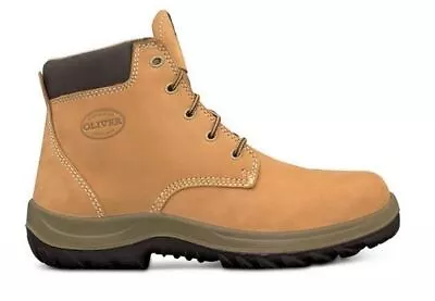 Oliver 34-632P Penetration Resistant Safety Boots Wheat • $60