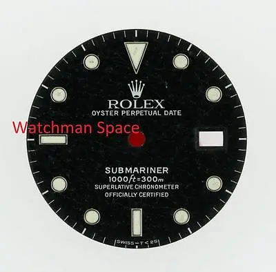 Vintage Men's Rolex Submariner Date 40mm Black Gilt Dial 16800 16610 S/S #D43 • $850