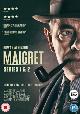 Maigret: The Complete Collection DVD (2018) Rowan Atkinson Cert 15 2 Discs • £16.39