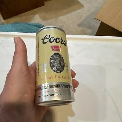 Vintage Coors Premium Beer Can Pull Tab Aluminum 12oz 1970’s • $4.49