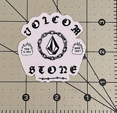 VOLCOM STONE  STICKER Volcom Stone Sticker Skate Surf Snowboard Decal • $2