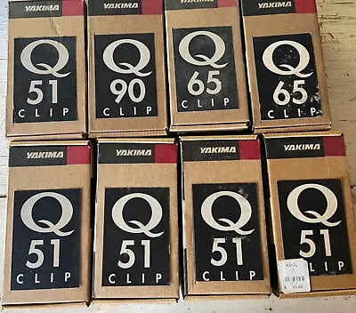 Yakima Q CLIPS-2 Per Box- No Pads Or Stickers • $3.99