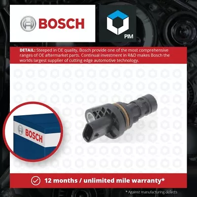 RPM / Crankshaft Sensor Fits OPEL ANTARA L07 2.0D 16 To 17 B20DTH Bosch 55571978 • $46.27