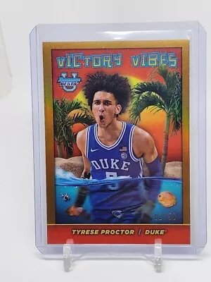 Tyrese Proctor 2023-24 Bowman Best University Victory Vibes Gold #’d/50 Duke • $19.99