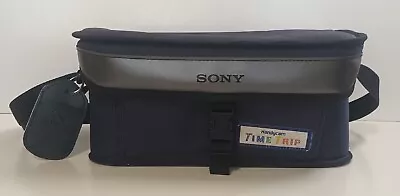 Vintage Sony Handycam 'Time Trip' Carry Bag With Shoulder Strap For Video Camera • $49.99