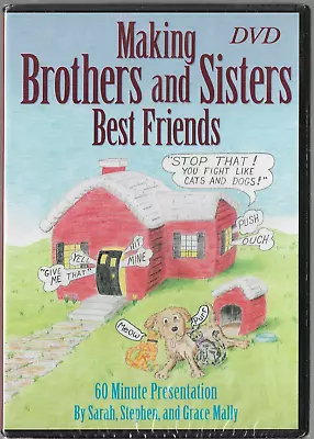 Making Brothers And Sisters Best Friends ~ Stop You Fight Cats & Dogs DVD *New* • $11.99