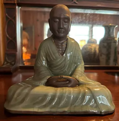 Dhyana Meditating Mudra Buddhist Statue • $40