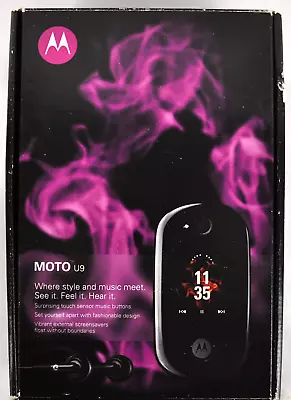 Original Motorola Moto U9 Camera Bluetooth GSM Mobile Phone Unlocked Quadband  • $55