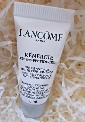 Lancome Renergie HPN 300 Peptide Cream High Performance Anti-Aging 5ml Tube • £3.99