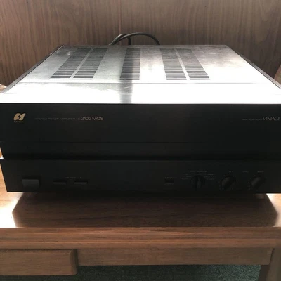 SANSUI B-2102MOS VINTAGE Power Amplifier Rare Used Vintage Junk From Japan • £1087.69