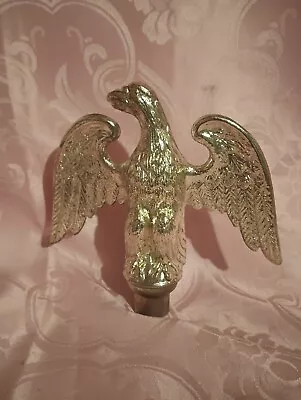 Vintage U S A Brass Eagle Flagpole Topper • $6