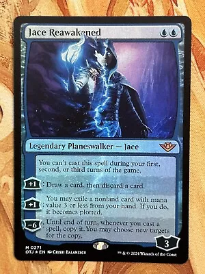 Jace Reawakened #271 Mythic FOIL Planeswalker NM Outlaws Thunder JCT MTG • $13.11