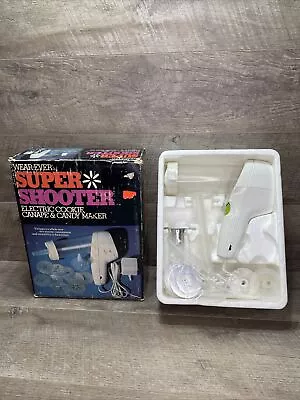 Vintage Wear-Ever Super Shooter Electric Cookie Canape Candy Maker 70001 -Works! • $30