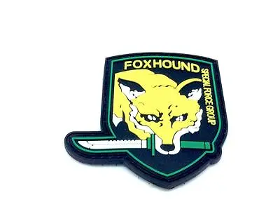 FoxHound Special Force Group Metal Gear Solid Airsoft PVC Patch Yellow • £5.71
