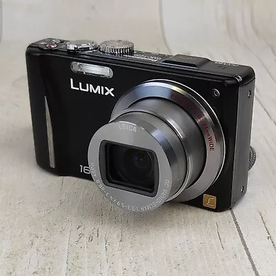 Panasonic Lumix TZ20 Digital Camera With Charger 14.1MP MOS 16x Optical Zoom • £53