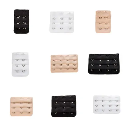 Clip On Bra Extender Elastic 2 3 4 Hooks Extension Strap Maternity Bra Extension • $2.35