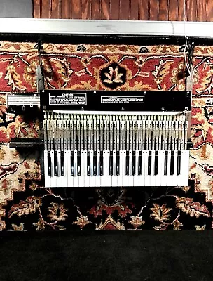 $64.85 • Buy 1960 Gulbransen Organ Manual Excellent MiDi Project Or Wall Art With Its LEDs