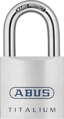 ABUS Titalium Padlock 50mm Keyed Standard Shackle -  80TI/50 • £21.95