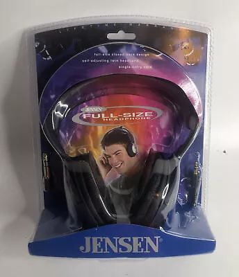 Vintage Jensen Digital Audio Stereo Headphones 2002 NEW! SEALED Full Size RARE • $79.99