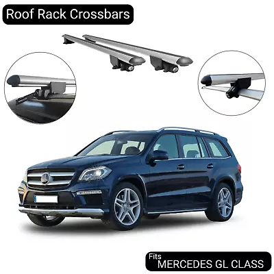 Fits MERCEDES GL CLASS - Roof Rack Cross Bars - Load Bars - Silver • $94.90