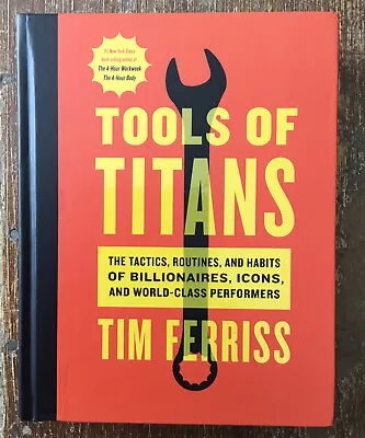 $32.88 • Buy Timothy Ferriss Tools Of Titans (Hardback)  New Unread Excellent